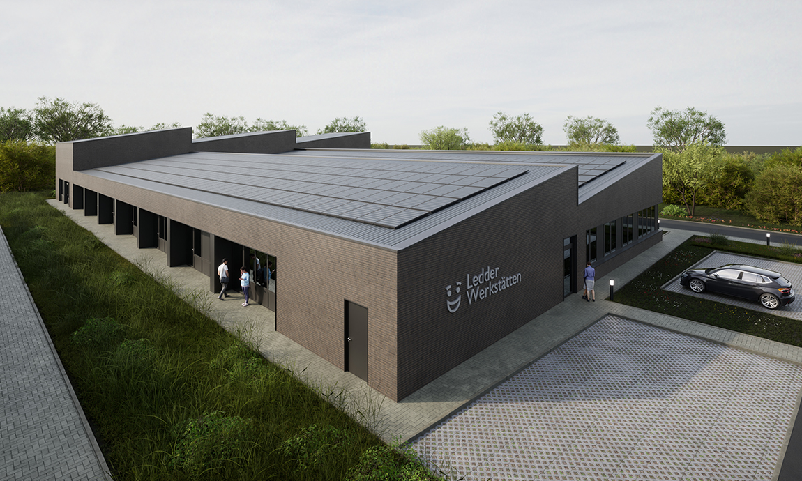 Wettbewerbsentwurf für die Ledder Werkstätten in Ibbenbüren - DÄLKEN ...