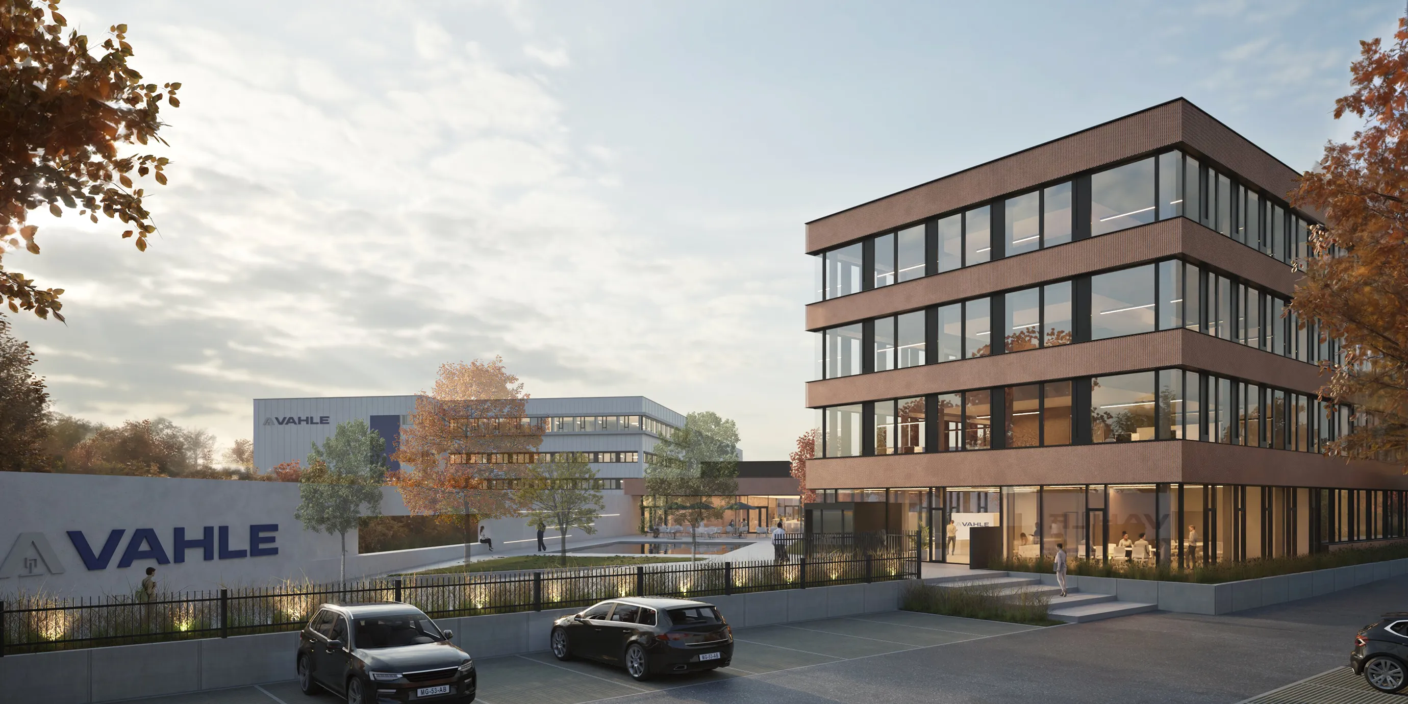 Vahle Campus, Kamen